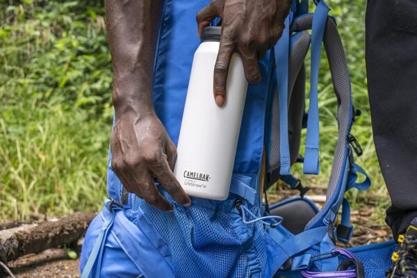 CamelBak eddy+ Water Filter Water Bottle by LifeStraw, Navy - Image 4