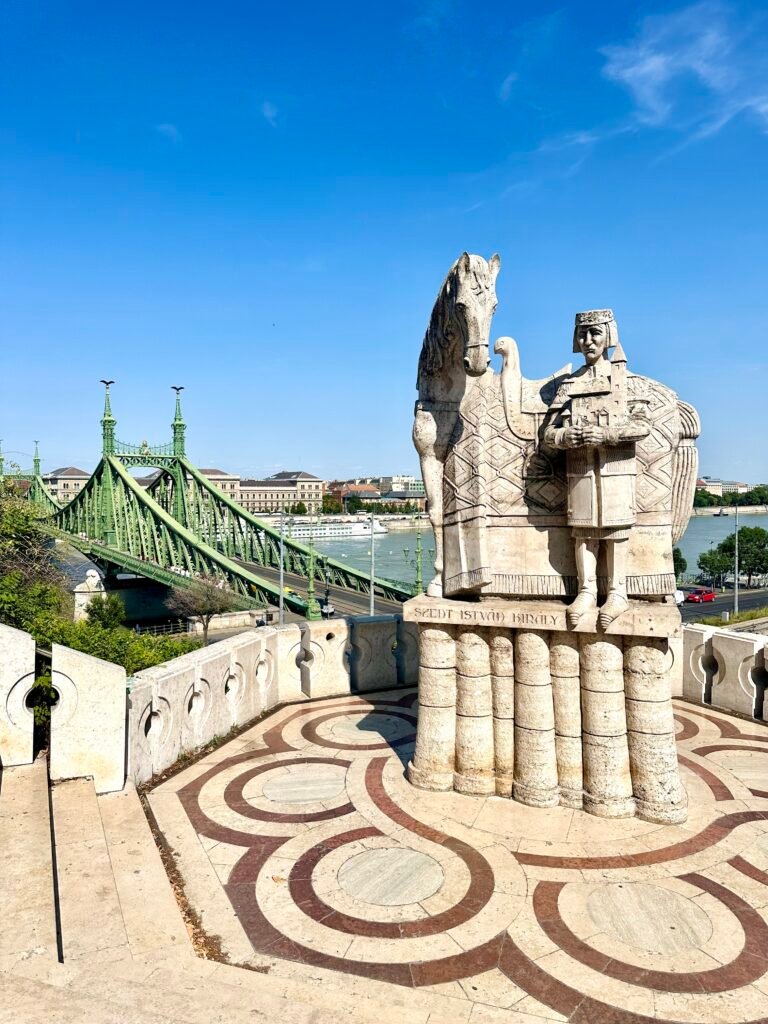 A Bridge and a statue