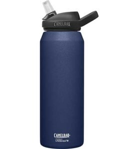 CamelBak eddy+ Water Filter Water Bottle by LifeStraw, Navy