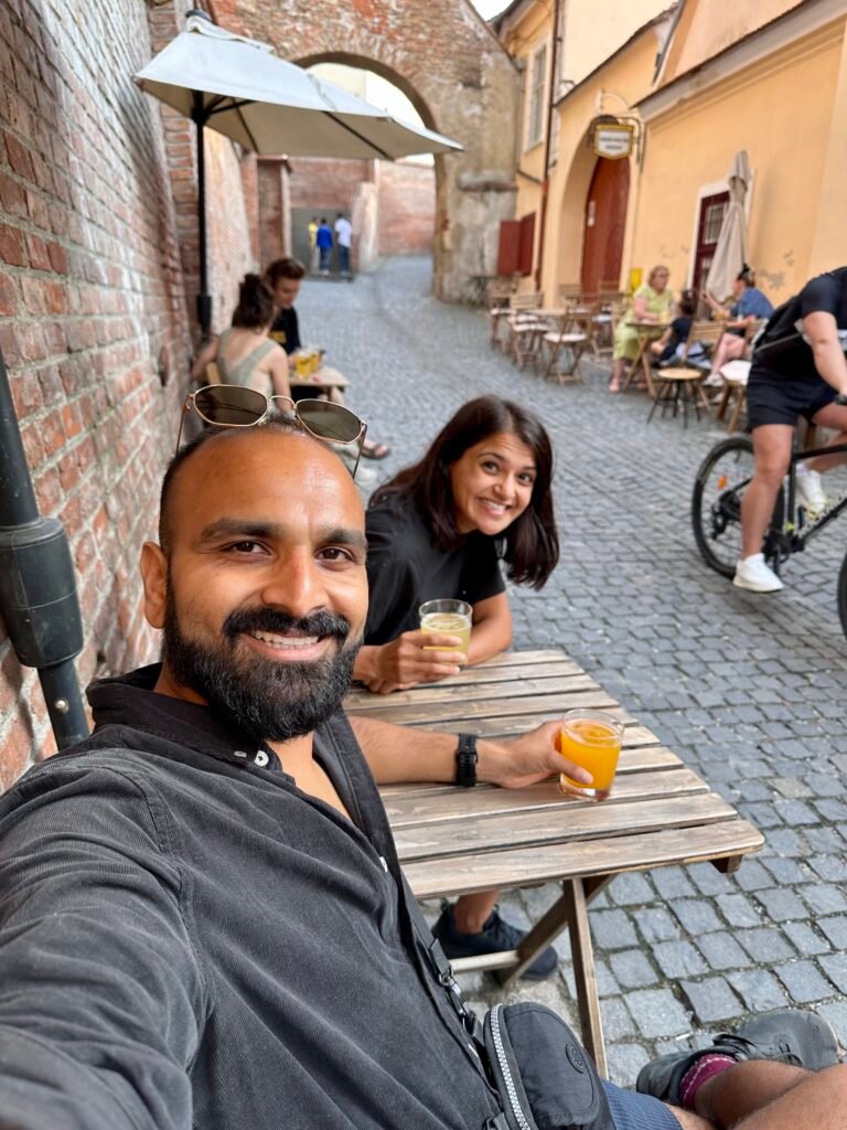A Couple At the Happy Hour