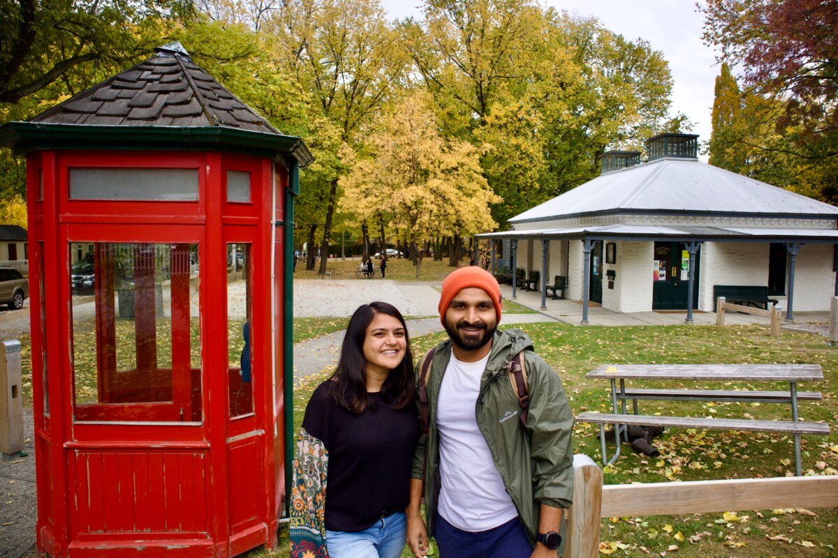 Sagar and ami newxealand local guide