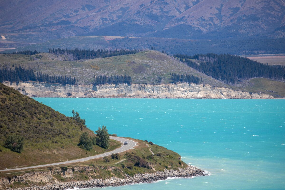 Lake Pukaki freedom camping South Island